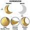 4 Pcs Eid Mubarak Banner Ramadan Decoration Muslim Party Supplies Kareem Hanging Banner for Home Eid Al Fitr Wall Decor with Moon Star Lantern Sign Bunting Backdrop Banner for Fireplace